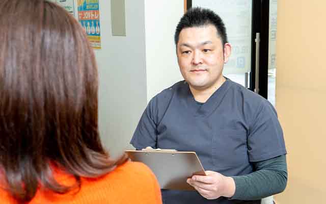 しぜん整骨院で治療を開始する